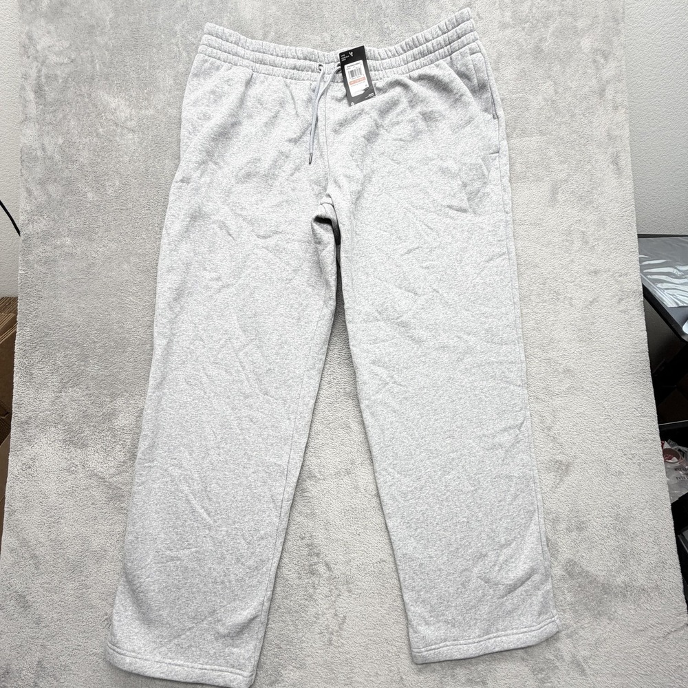Under‎ Armour Pants Mens 3XLT Gray UA Essential Fleece Sweatpants Drawstring